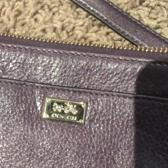 Coach Deep Purple Crossbody Bag - Picture 2 of 5